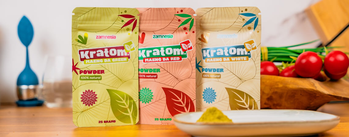 What is the difference between kratom colours?