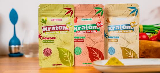 What is the difference between kratom colours?