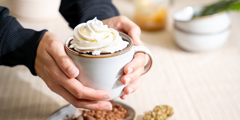 How to make cannabis infused hot chocolate