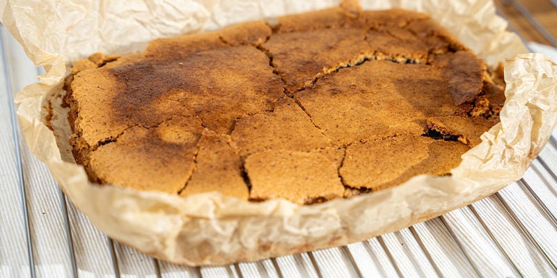 After Removing The Pan From The Oven, Allow The Space Cake To Cool In The Pan For About 10 Minutes