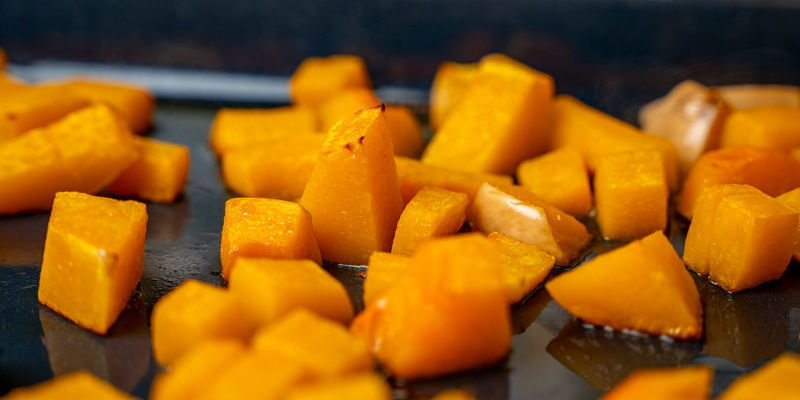 Roast The Butternut Squash At 180ºc In The Oven Until Tender, Then Set Aside