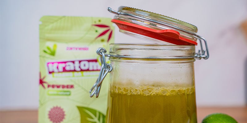 How to store kratom tea